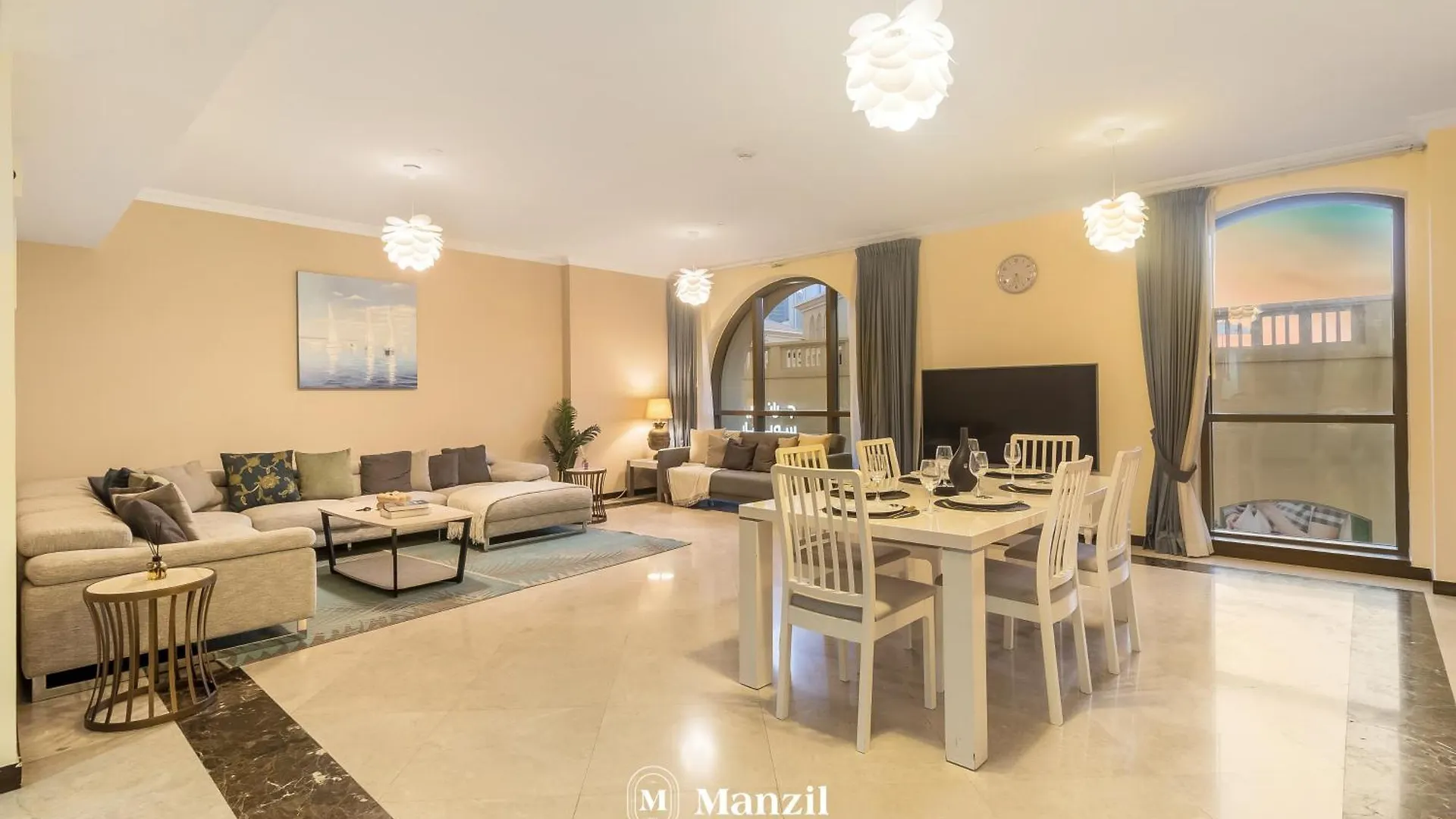 Lux 3Br W Maids Apartment In Jbr Near Top Attractions Dubai 0*,